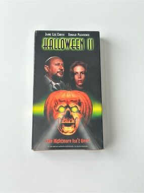 Halloween 2 VHS 1981 Goodtimes Home Video, John Carpenter, 1996 Release
